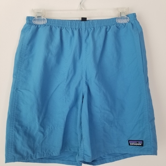 Patagonia Baggies Longs Shorts 7" Inseam Size XS Vessel Blue Quick Dry Outdoor - Picture 10 of 11